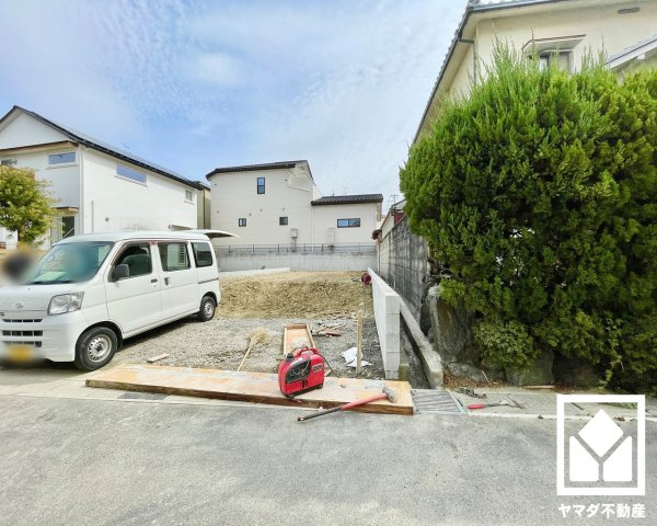 宇治市広野町寺山　３期２号地の外観|3月9日　現地写真更新