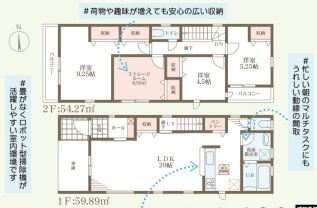 リーブルガーデン東住吉区照ケ丘矢田9期の間取り
