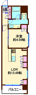 【間取り】 | ニューシティアパートメンツ戸越