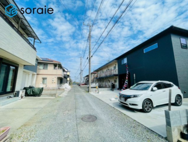入間市東町2丁目　中古戸建の前面道路含む現地写真|3/23撮影