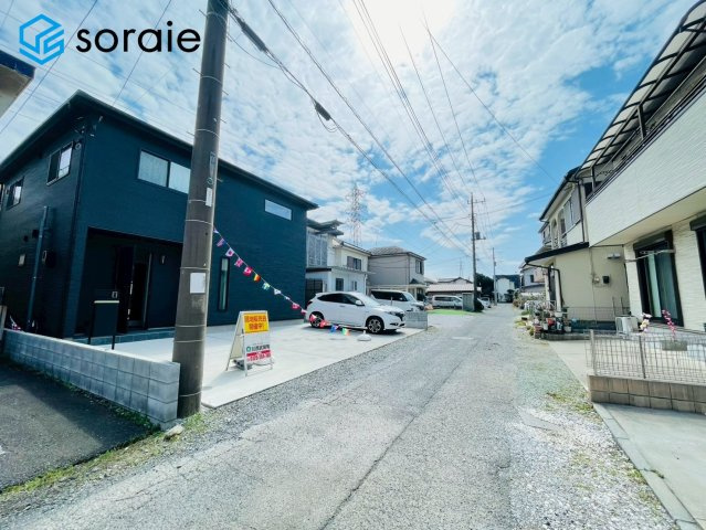 入間市東町2丁目　中古戸建の前面道路含む現地写真|3/23撮影