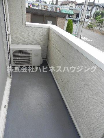 スプレン　ディード　Ａのバルコニー