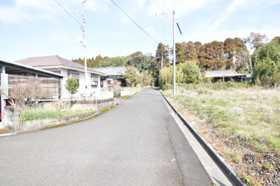 【前面道路含む現地写真】 | 鹿屋市串良町下小原　売地(全3筆)