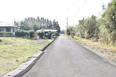 【前面道路含む現地写真】 | 鹿屋市串良町下小原　売地(全3筆)