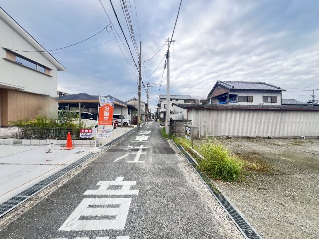 磯城郡田原本町　第3期　の前面道路含む現地写真