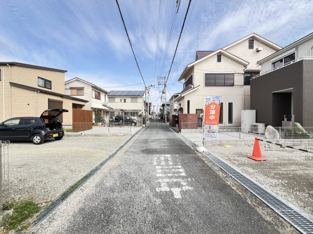 磯城郡田原本町　第3期　の前面道路含む現地写真