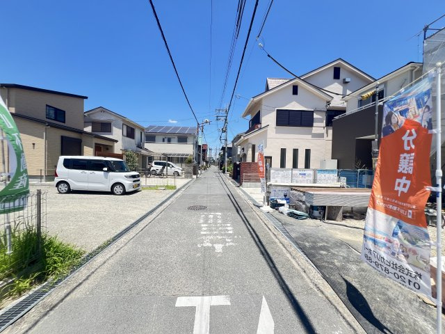 磯城郡田原本町　第3期　の前面道路含む現地写真