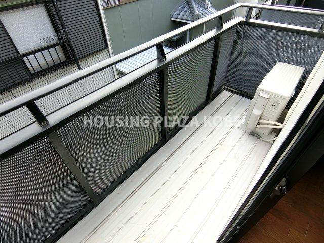 カルム須磨のバルコニー