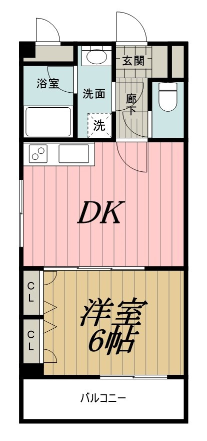 メゾンK＆Nの間取り