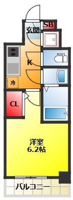 【間取り】 | エスリード新大阪ヴェルデ