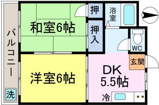 グレースハイツの間取り