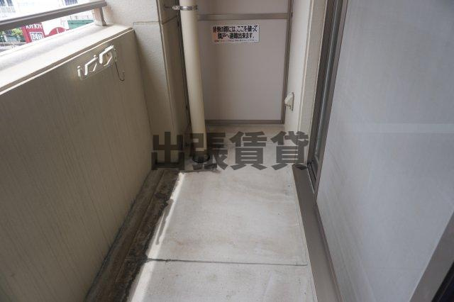 仲介手数料0！！リバーフロントレジデンスのバルコニー