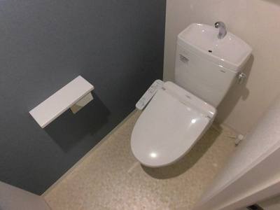 【トイレ】 | エヌエムスワサントトワ | ウォシュレット完備です