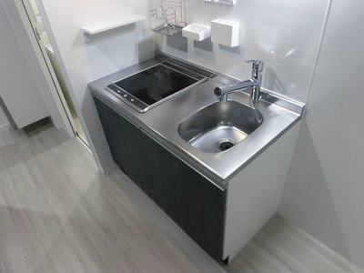 【キッチン】 | エヌエムスワサントトワ | システムキッチン完備です