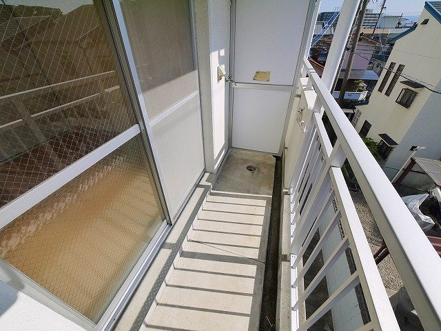 シティパレス21西大寺Part1のバルコニー|広々としたバルコニーです