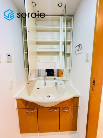 セントレー狭山第三の独立洗面台|4月18日撮影