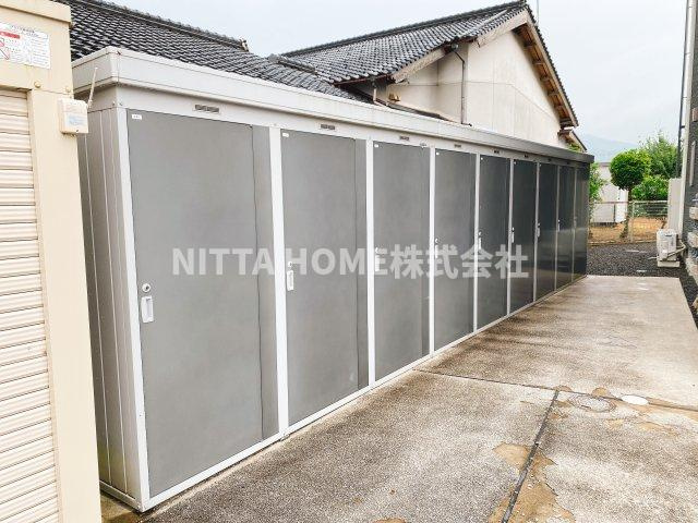シャーメゾン　アイの設備|外部物置を設置しています★