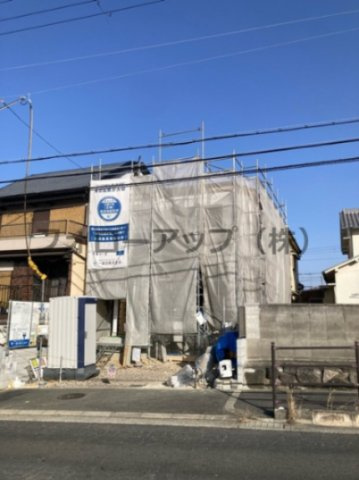 リーブルガーデン羽曳野市はびきの一丁目2期の前面道路含む現地写真
