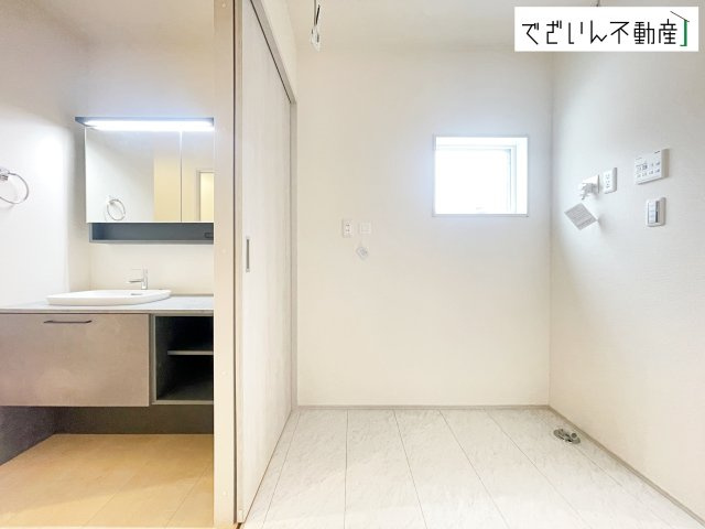 【ランドリースペース】 | Livele Garden.S深谷市上柴町東第3　新築住宅 | ≪1号棟≫
現地(2026年4月撮影)