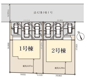 【区画図】 | Livele Garden.S深谷市上柴町東第3　新築住宅