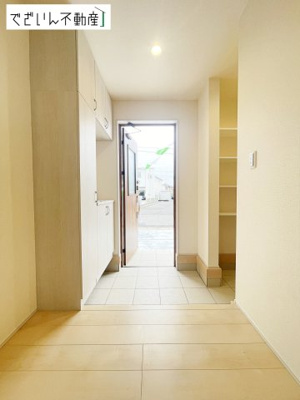 【玄関】 | Livele Garden.S深谷市上柴町東第3　新築住宅 | ≪1号棟≫
現地(2026年4月撮影)