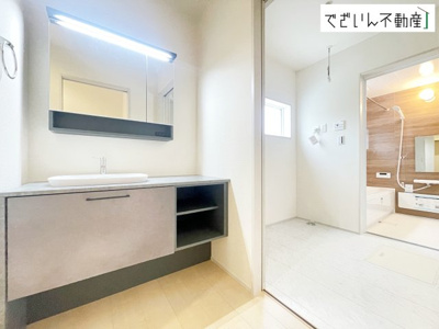 【独立洗面台】 | Livele Garden.S深谷市上柴町東第3　新築住宅 | ≪1号棟≫
現地(2026年4月撮影)