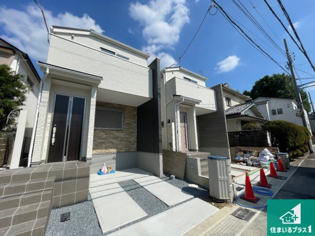 宇治市広野町寺山　第3期　新築一戸建ての外観|現在の進捗状況です！順調に作業進行中、完成が待ち遠しいです！詳細の間取り等、お気軽にお問い合わせください！