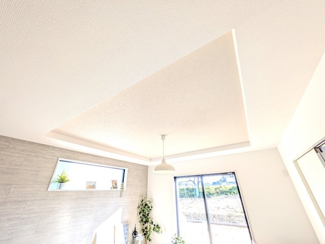 土浦市桜町2期　新築戸建の居間・リビング