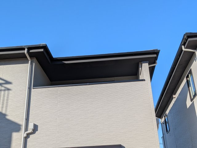 土浦市桜町2期　新築戸建のバルコニー