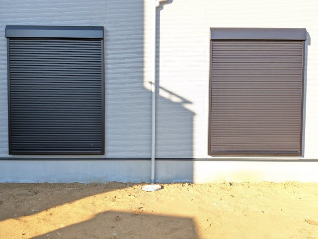 土浦市桜町2期　新築戸建の防犯設備