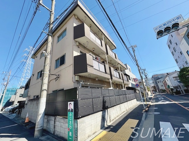 澤柳マンションの外観|5階建てです！