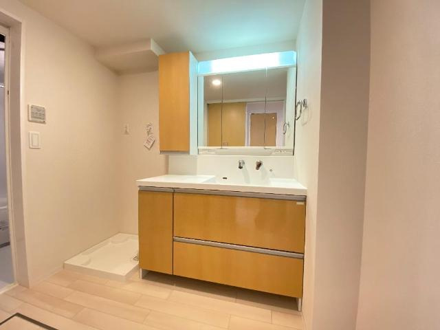 アンジュBの洗面所|洗面