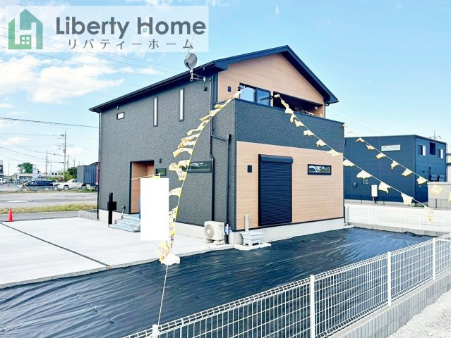 常総市大房　新築戸建の外観|ご予約をいただければ、『平日の空いた時間』『周辺物件まとめて見たい』『1件だけ見たい』ももちろん可能です♪
お気軽にお問合せください♪