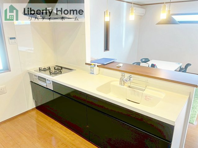 常総市大房　新築戸建のキッチン