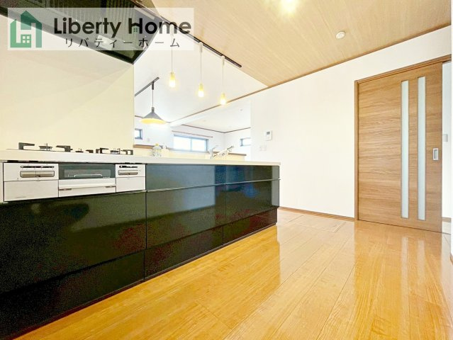 常総市大房　新築戸建のキッチン