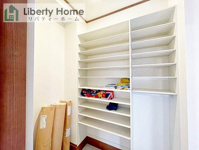 常総市大房　新築戸建の収納