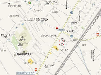 【地図】 | コーポ・サンシティーＤ棟