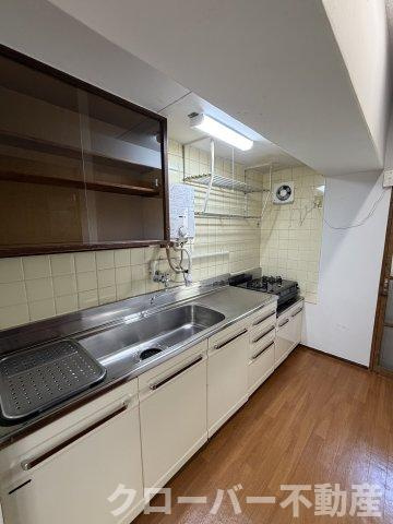 京都東山４０６棟のキッチン