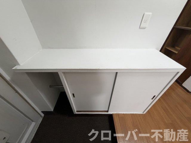 京都東山４０６棟の玄関