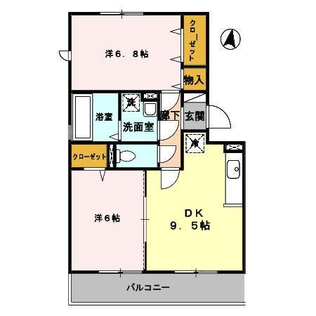 エスペランサの間取り