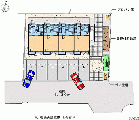 レオネクストボナールドミールの駐車場|画像4