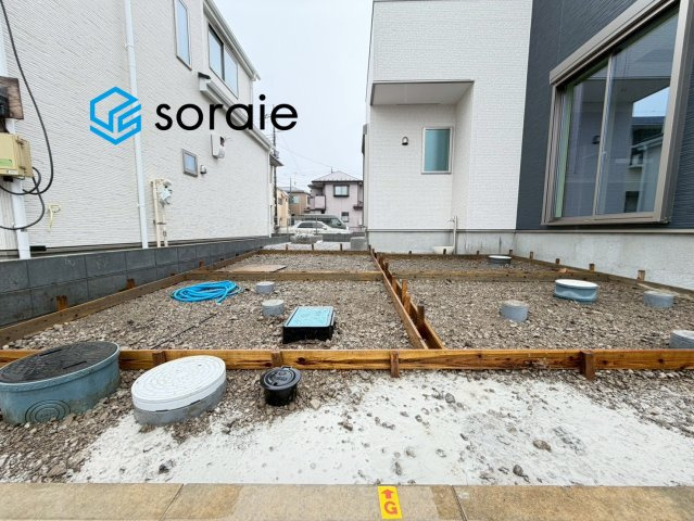 所沢市北秋津4期全2棟　新築戸建　グラファーレの駐車場|6/26　撮影