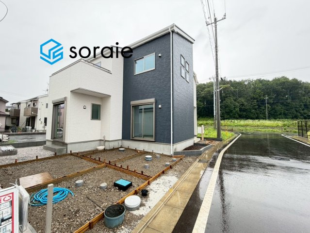 所沢市北秋津4期全2棟　新築戸建　グラファーレの前面道路含む現地写真|6/26　撮影