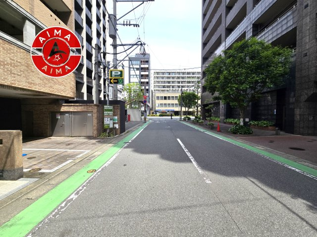 ラフィネスシャトードゥ赤坂の外観|前面道路含む現地の写真です。