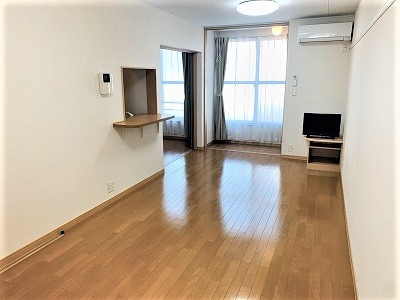 レオパレスロトリベラの寝室