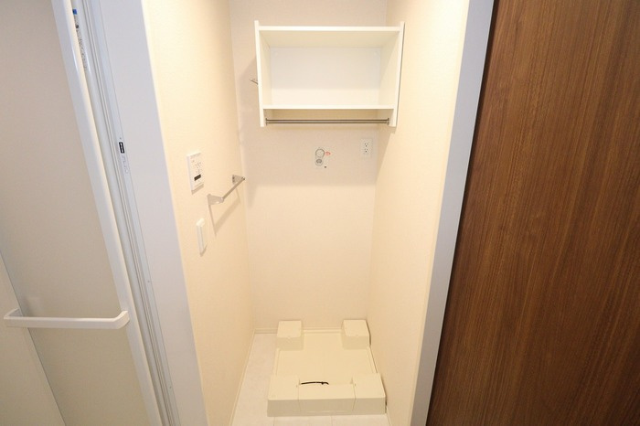 サンモールⅡの設備|洗濯機置き場