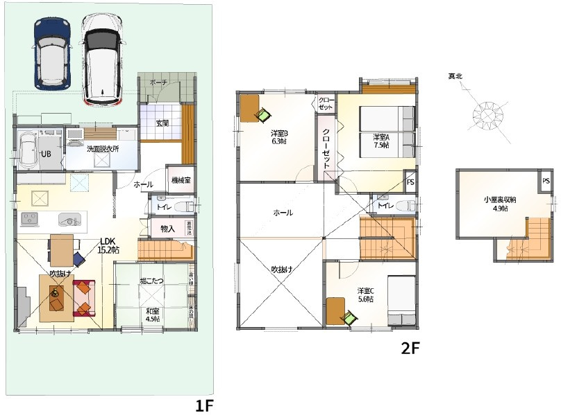 草津市上笠4丁目1号地　新築戸建て