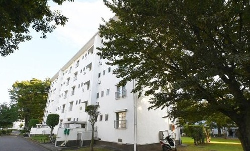 夏見台住宅3号棟の外観|おしゃれな外観です