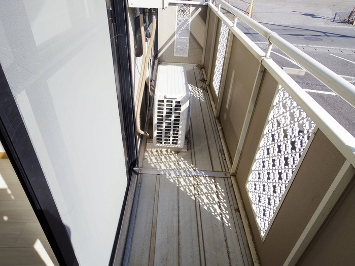 メープルハイム Bのバルコニー|バルコニー