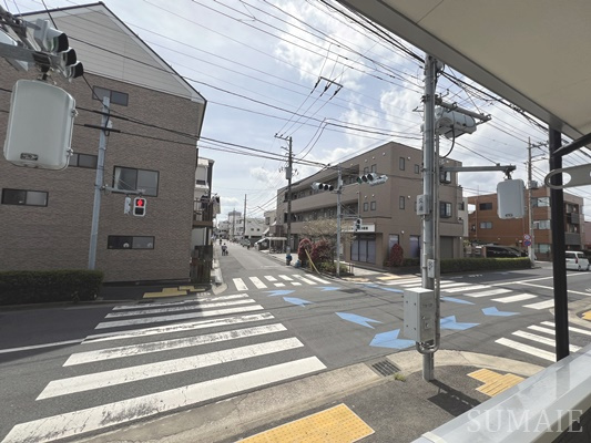 リブリ・ゆうやⅥの展望|バルコニーからの景色です